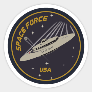 Space Force Mothership Medallion Sticker